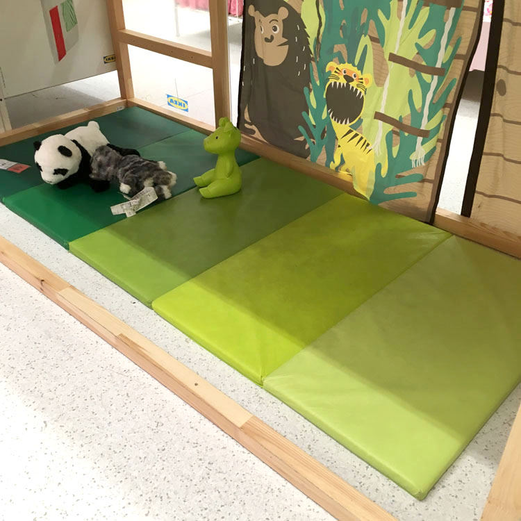 宜家可折叠体操垫瑜伽垫海绵垫