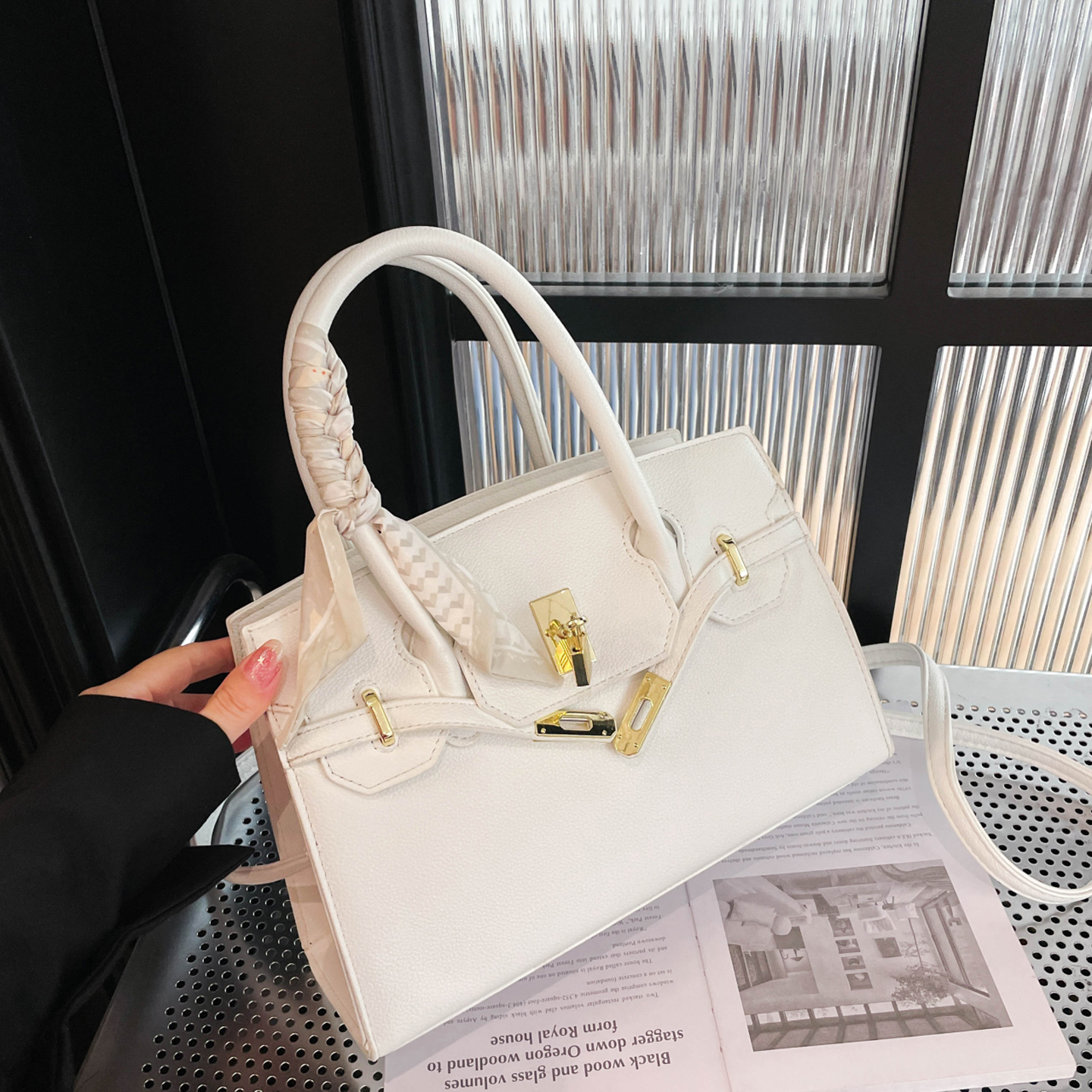 高级感女士大包包2025流行新款潮时尚手提大容量单肩包百搭斜挎包