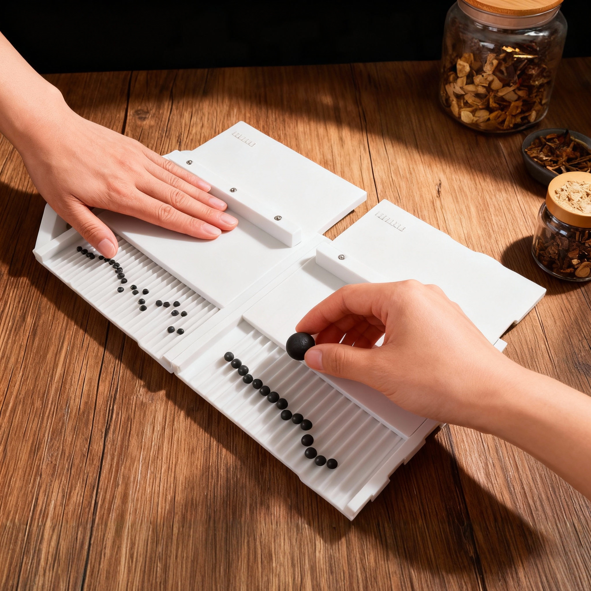 6mm8mm中药丸制作器蜜丸手工制丸器搓丸板搓丸器搓药丸DIY合香珠