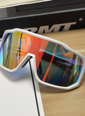 骑行飞行员式复古男女炫彩太阳镜