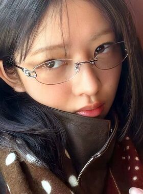 欧美复古无框切边多边形小框太阳眼镜男女潮圆脸显瘦朋克嘻哈墨镜