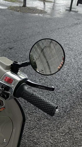 vespa HD CORSE x Ghost factory 后视镜 全系黑色小众反光镜 289
