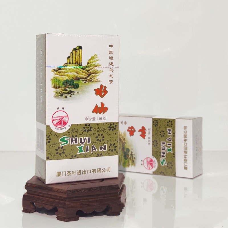 厦门海堤牌茶叶 AT203水仙福建乌龙茶110克/盒口粮茶足火浓香