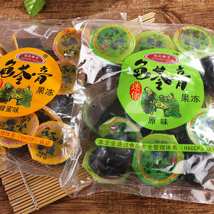 迷你龟苓膏果冻布丁430g原味 袋装 蜂蜜味休闲零食夏季 食品