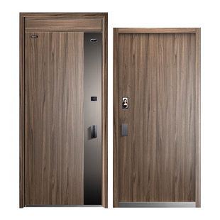 亚太天能智能门视频通话入户门全自动人脸掌静脉家用进户门大门M2