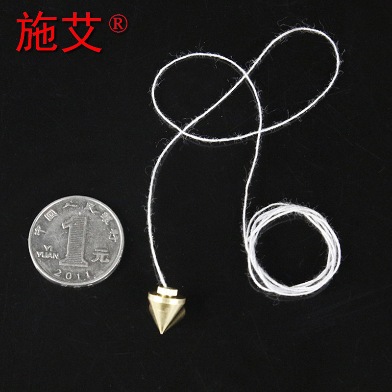 小铜线坠 重力小锤 小重锤 平抛重锤   重心力锤 小铜锤 物理重力实验