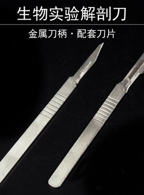 生物解剖刀工具实验室器材