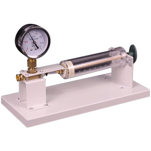 玻意耳定律演示器带压力表波义耳波意耳等温条件下气压与体积关系高中物理实验器材教学仪器气体定律演示器