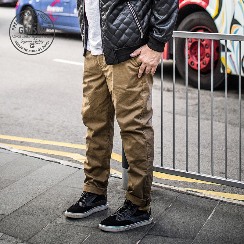 格里森大码男装 休闲全棉斜纹卡其休闲长裤宽松加肥加大在类目 男装, 休闲裤中 - 来自Buy2taobao.com提供专业的淘宝代购服务