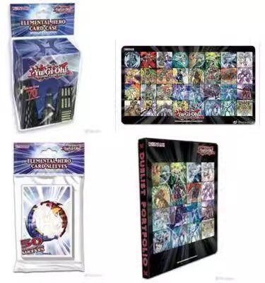TB卡牌 游戏王 TCG 元素英雄 周边套装 卡套卡盒卡垫卡册