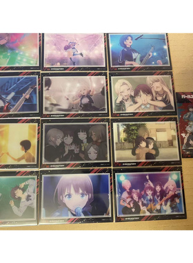 正版武士道BTCC透明收藏卡GIRLSBANDCRY GBC少女乐队的呐喊43-55