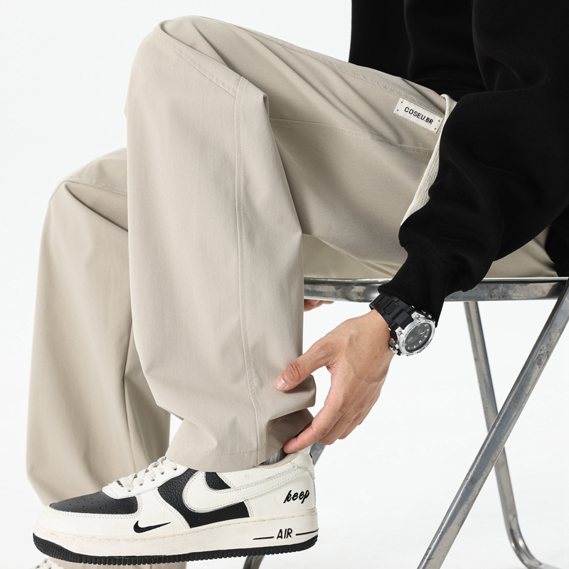 秋潮流休闲裤宽松百搭直筒裤长裤