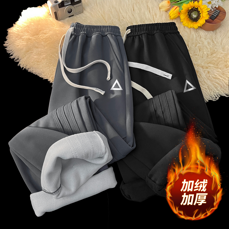 潮流休闲裤宽松百搭直筒裤长裤