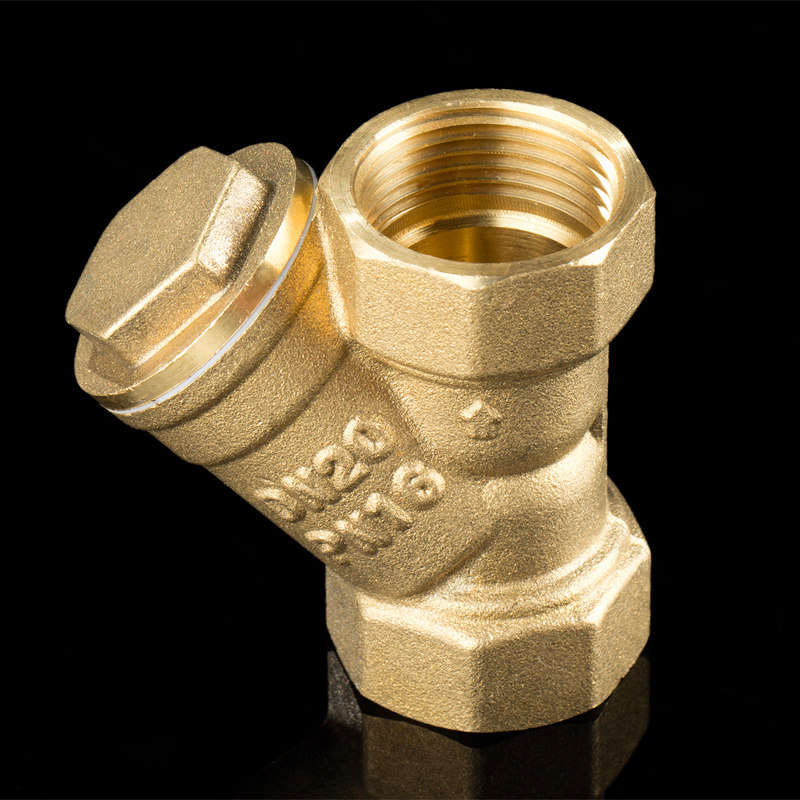 天一 金牛全铜加厚过滤器 过水热 暖气 地暖 增压泵用4分 6分 1寸