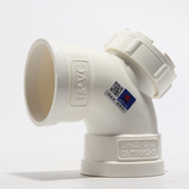 金牛 PVC排水管 90度弯头检查口pvc水管管件管材50 天一 110