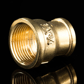 异径管箍 全铜变径内丝直接 管古铜接头铜配件6分变4分 金牛 天一