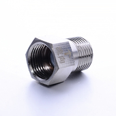 4分铜接头马桶进水防洁厕液回流倒流水管热水器单向止回阀止逆阀