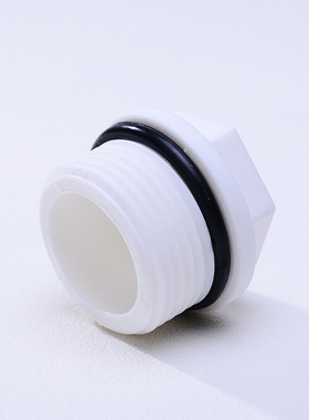 天一 金牛PPR水管外丝堵头 带橡胶垫 不用缠生料带 20 4分水管