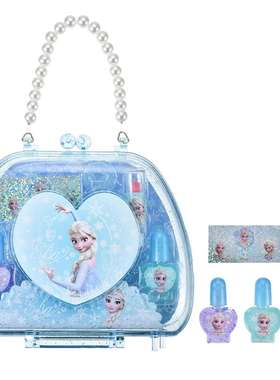 现货 日本Disney迪士尼冰雪奇缘Elsa艾莎儿童化妆品首饰盒套装
