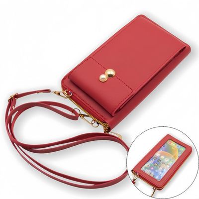 2026新款触摸屏手机包女单肩包女斜挎包百搭时尚迷你小包收纳零钱