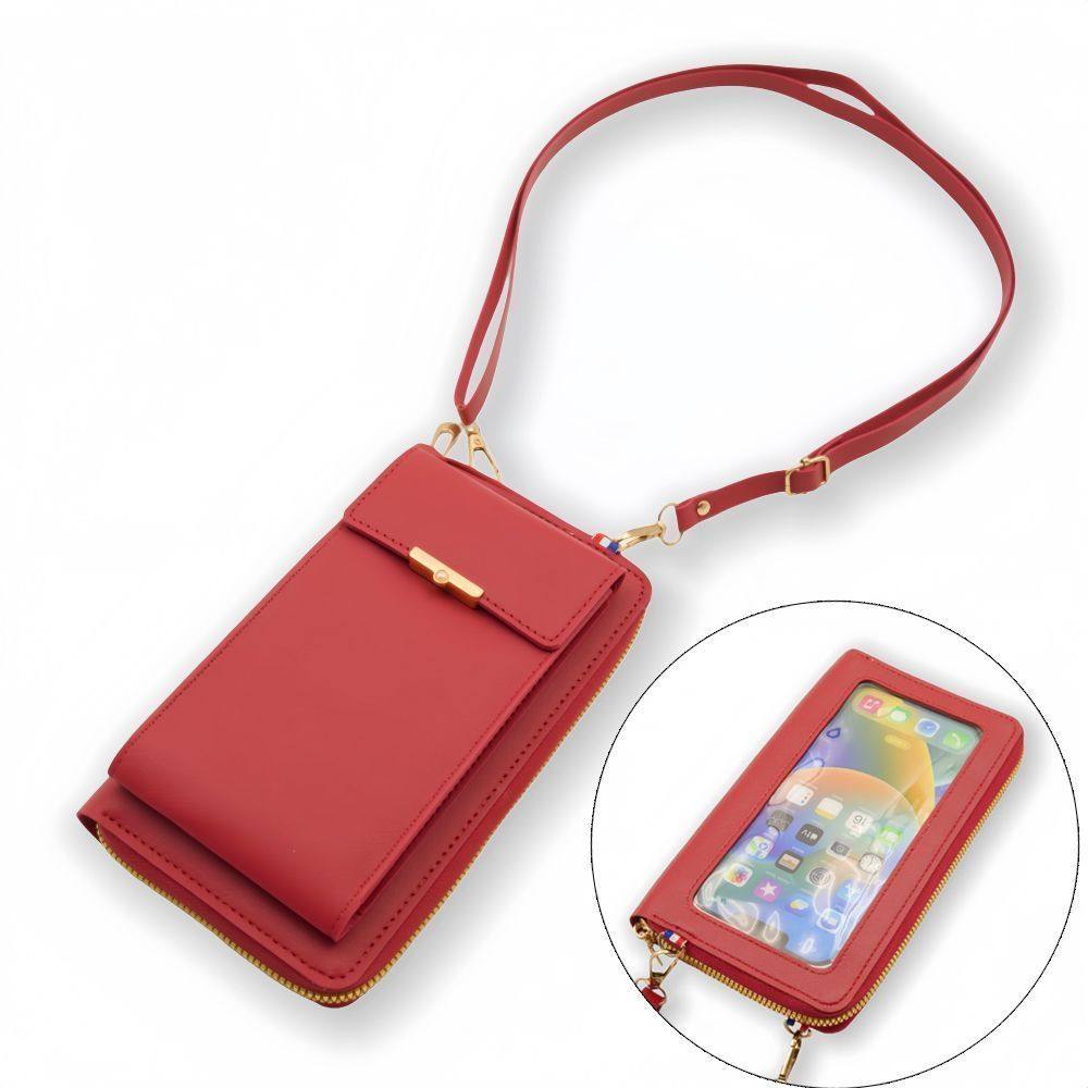 学生2026新款大容量手机迷你包女单肩小包零钱触摸屏斜挎包挎包