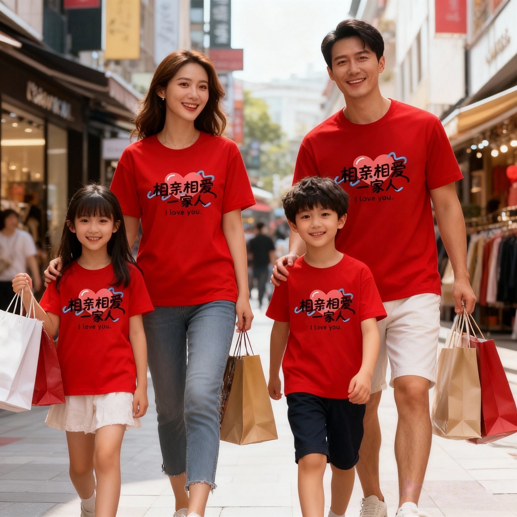 2026马年衣服红色相亲相爱亲亲子装/亲子时装