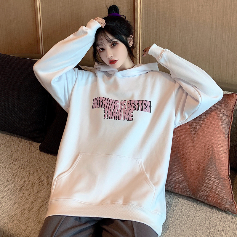 實拍實價薄款衛衣女連帽 2021新款