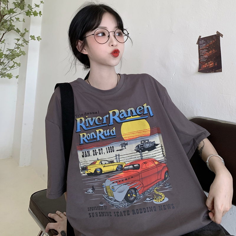 Real price short sleeve T-shirt girl