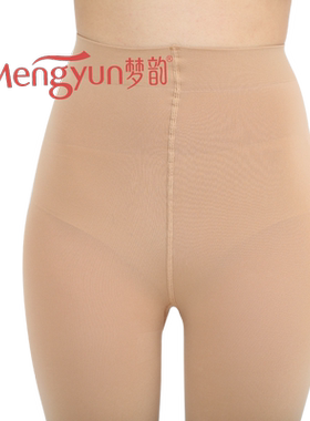 梦韵丝袜防脱丝加裆显新品缎面