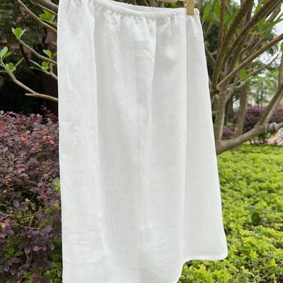 纯苎麻打底半身内衬裙