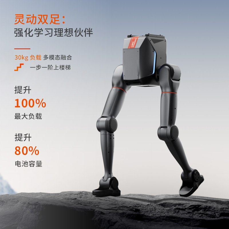 逐际动力TRON2-EDU智能多形态具身三合一机器人VLA双臂双足轮足