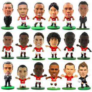 soccerstarz英国正版足球星公仔玩偶人偶 曼联 博格巴 德赫亚