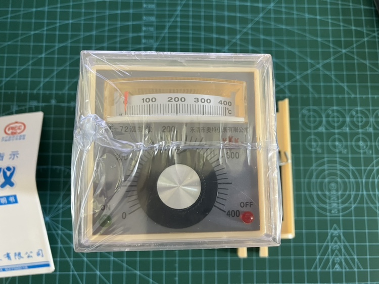 奥特KKK TED-2001 温度控制器TE-72温控仪指针旋钮式K型400度