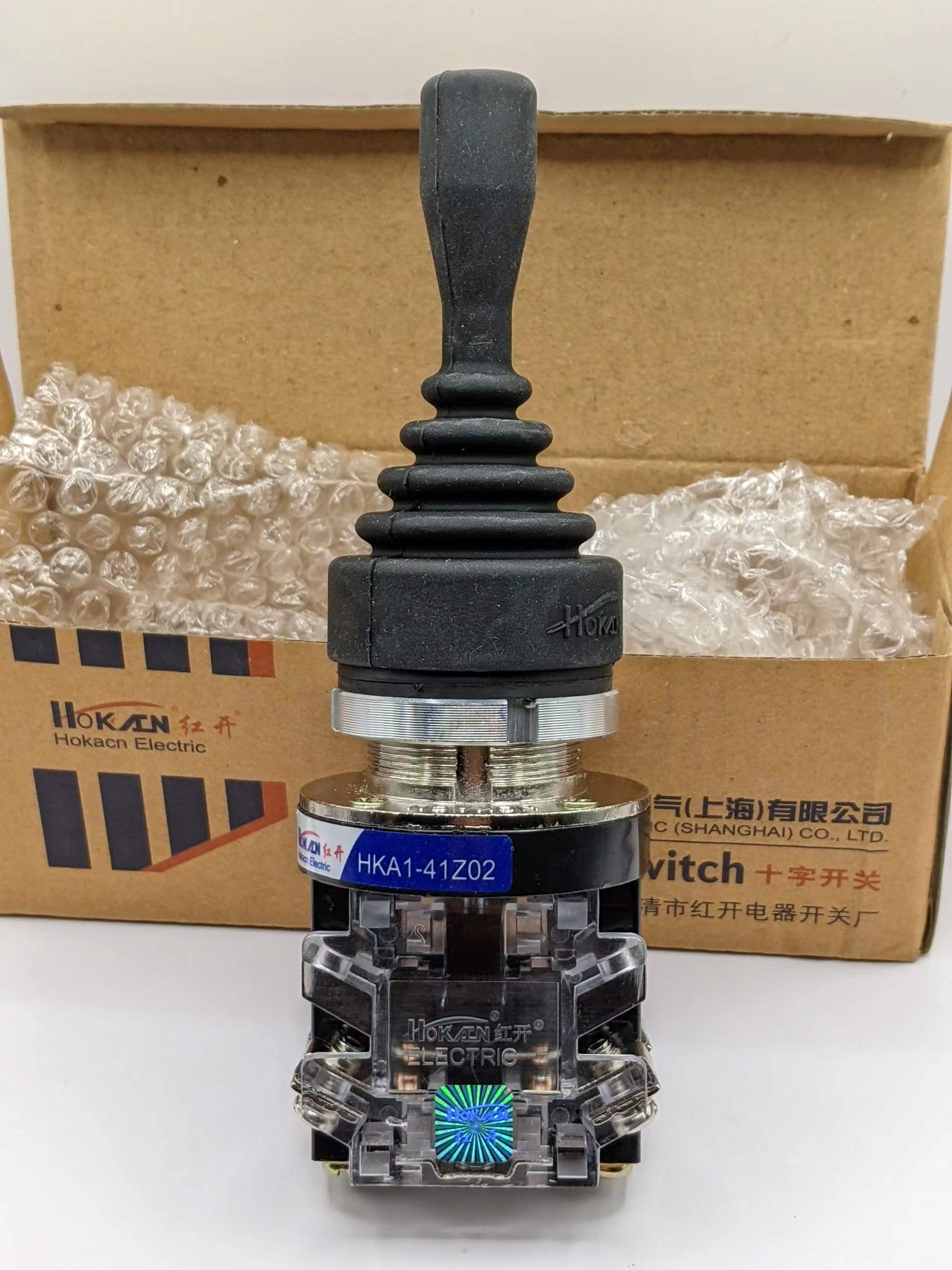 红开HKA1-41Z02/Y02/Z04/Y04十字主令开关双向四向自锁复位30mm