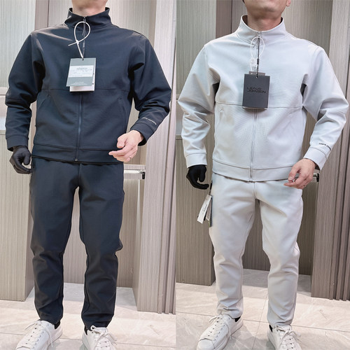 高端百搭立领夹克运动休闲套装