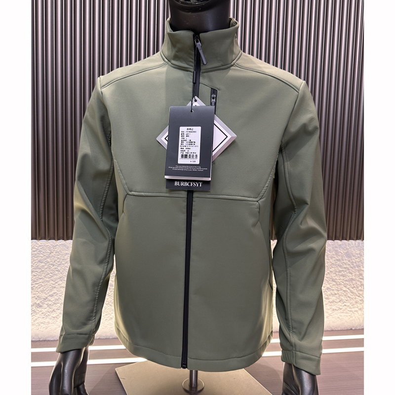 秋季立领加绒软壳夹克休闲外套潮