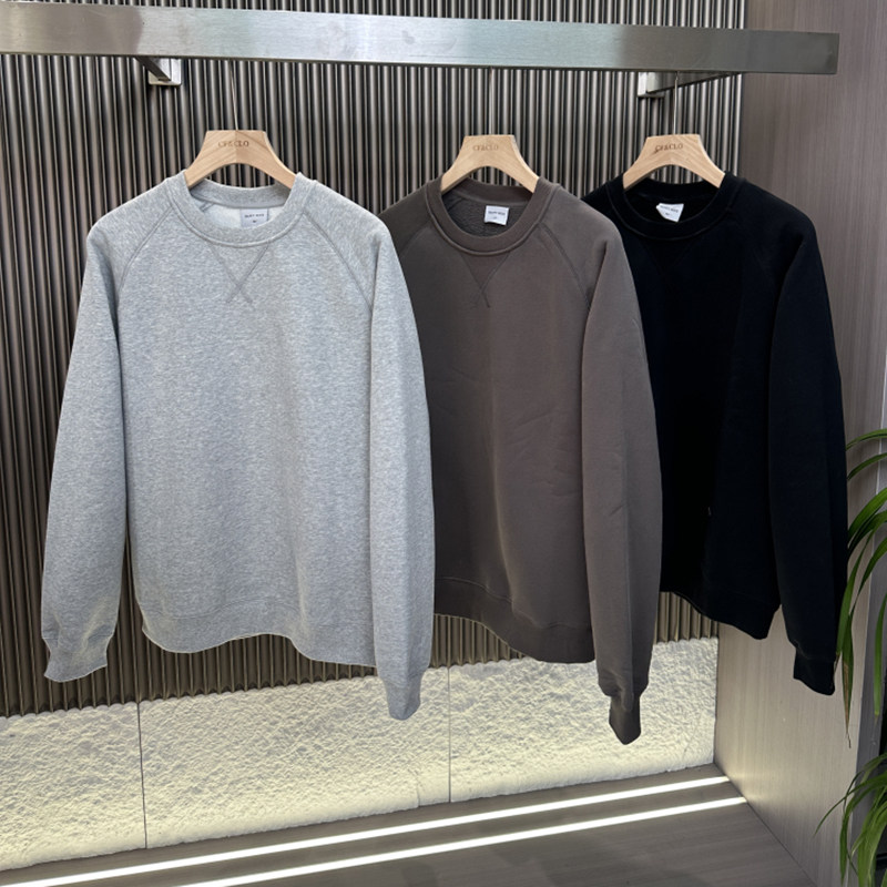 基础百搭纯色宽松卫衣上衣