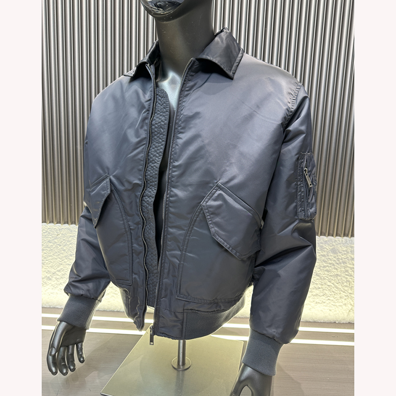 飞行员夹克秋冬男士加棉厚款外套