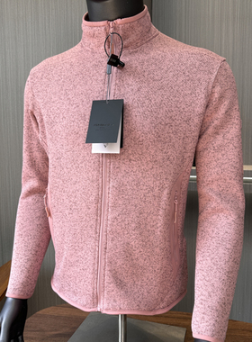 惊艳牛货 柜1499 秋冬高端户外男女立领抓绒拉链开襟运动夹克外套