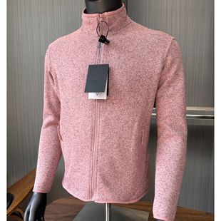 惊艳牛货 柜1499 秋冬高端户外男女立领抓绒拉链开襟运动夹克外套