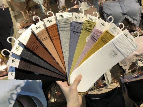 5双包邮丽菲扬ifia卷边堆堆袜