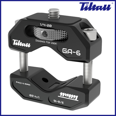 铝合金多功能强力蟹钳夹微单反运动相机三脚架云台扩展自行车手把