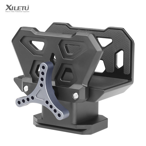 喜乐途铝合金射击鞍座三脚架支架虎钳战术夹户外适配3/8 英寸螺纹