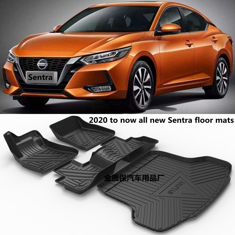 轩逸专用TPE橡胶车脚垫