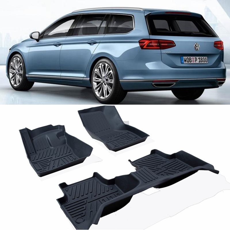 B8Alltrack蔚揽专用TPE橡胶脚垫
