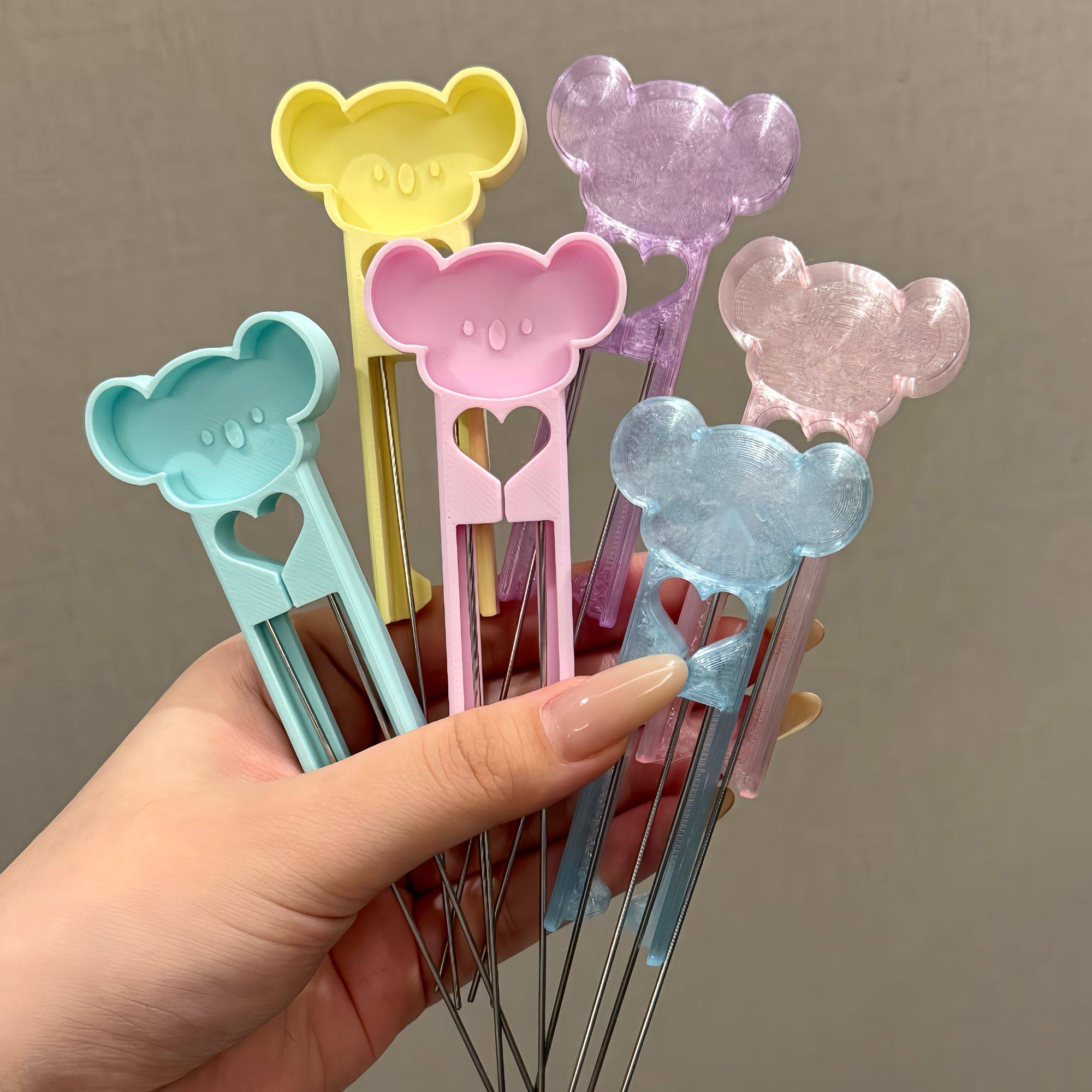 KK拼豆笔原创考拉设计豆针豆铲豆盘70长款双针款新手豆针工具材料,玩具/童车/益智/积木/模型,其他手工制作,淘宝优惠券,粉丝福利购,淘宝优惠卷