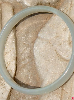 素=心5780库存天然A货缅甸老坑翡翠经典手镯子带宝玉石证书复检51