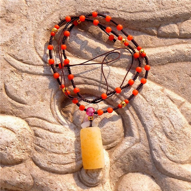 尘=缘0074天然新疆和田玉羊脂白玉籽料平安无事牌吊坠挂件带证书