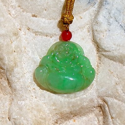 天然A货缅甸老坑翡翠吊坠挂件