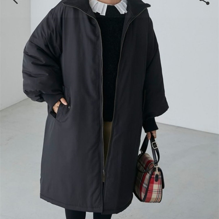 长款立领翻领拉链棒球服棉服外套